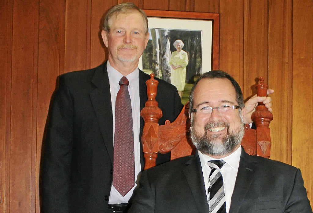 NO SUPPORT: Both Mayor Peter Blundell and Deputy Mayor Ross Bartley are against preferential voting at the upcoming council election. NO SUPPORT: Both Mayor Peter Blundell and Deputy Mayor Ross Bartley are against preferential voting at the upcoming council election.